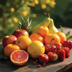 fruits and vegetables