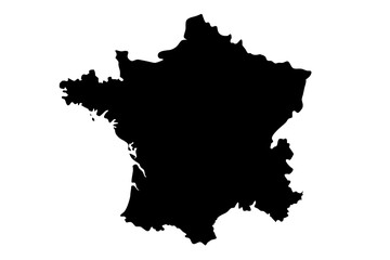 map of france vector illustration 