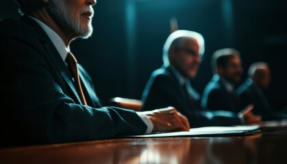 Business meeting in progress