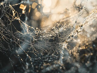 Dewy Spiderweb