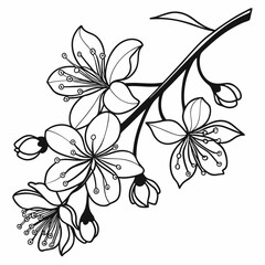 abstract floral background