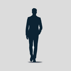 Man silhouette businessman silhouette single man silhouette black man silhouette Businessman silhouettes set, man pack of vector silhouette design, isolated background