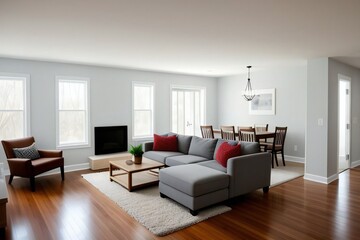 Fototapeta premium Cozy house interior