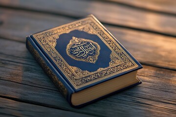 Fototapeta premium Quran. AI generated illustration.