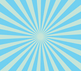 Dark blue sun rays retro with paper texture background. Abstract burst sun rays pattern design.