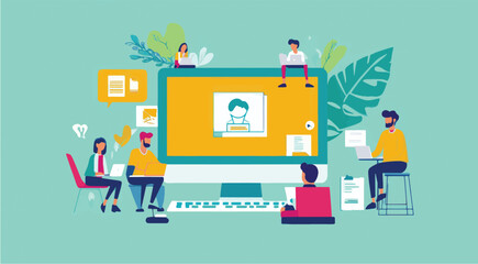 vector Online Learning and Teamwork A Collaborative Digital Environment