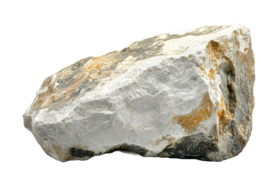 Rock formation display nature park geological content environment isolated on transparent background