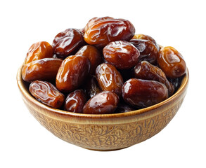 Harvesting sweet dates kitchen food natural isolated on transparent background