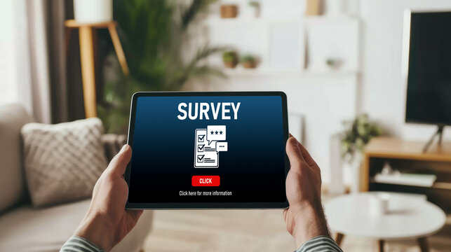 Online survey form for brisk digital information collection on the internet network