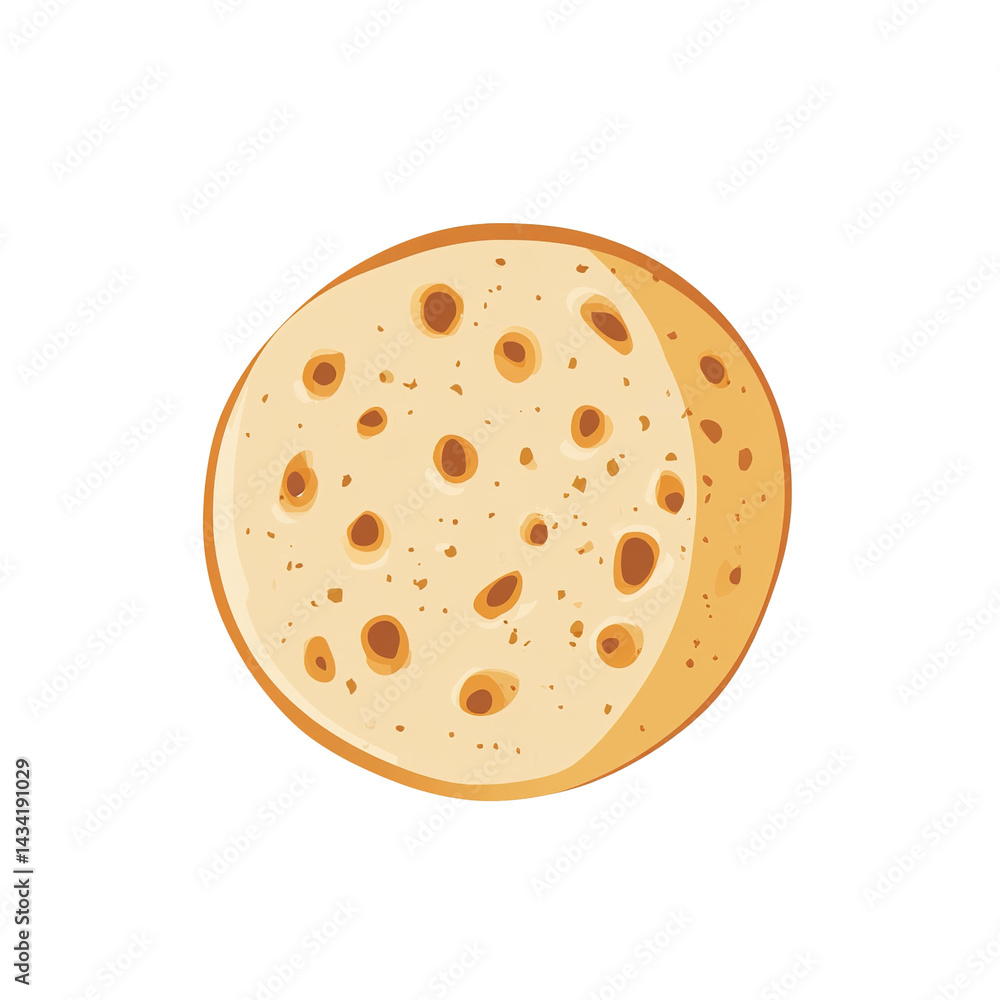 Aufkleber abstract circular textured surface with multiple small perforations detail