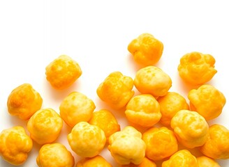 Vibrant Pile of Mini Popcorns
