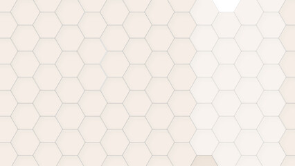 Seamless hexagon pattern  light creative digital concept vector surface tile and mosaic background . multicolor hexagon geometric honeycomb texture background. creative decorative element fabric .