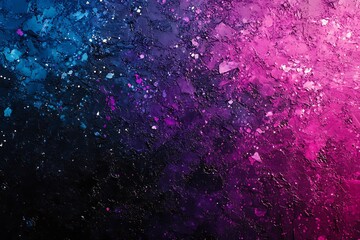 Sparkling abstract texture with a gradient of purple and blue, creating a glowing, dreamy atmosphere.