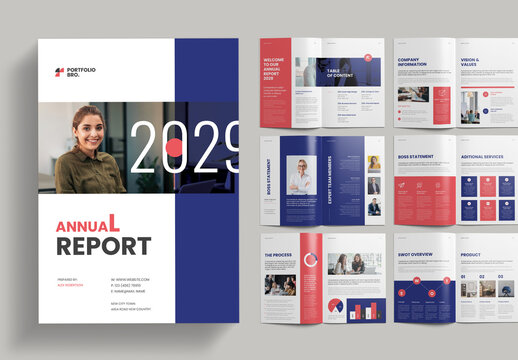 Annual Report Layout