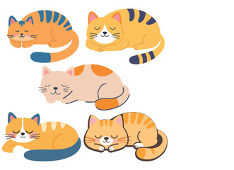 Cute Cat Vector Bundle for Designers