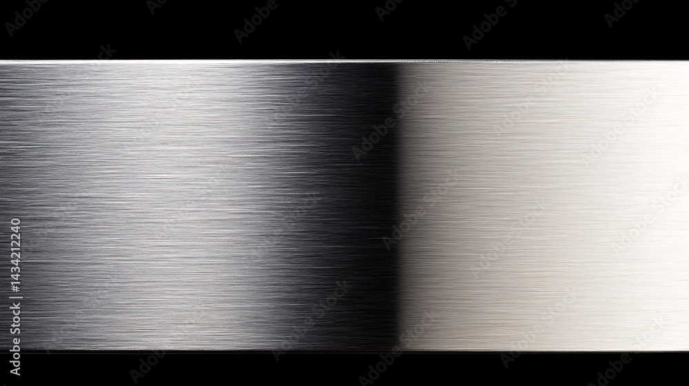 Poster monochrome gradient surface texture: abstract lineal design with shifting black and white tones on a