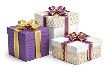Fototapeta premium 3D Cartoon Gift Boxes 