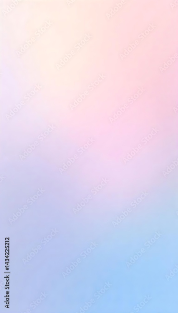Poster generative ai soft pastel gradient background with dreamy colors