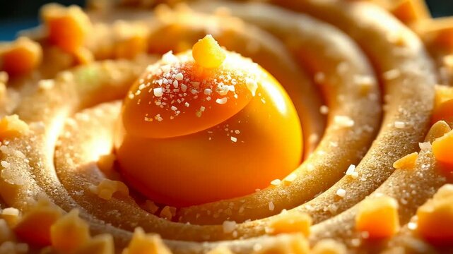 Turkish Sweets, Baklava Recipe, Delight Pieces. Confectionary Treats. Apricot kernels celebrate dessert flavors. Pastry design ensures artistic presentation. Ingredient quality enhances culinary