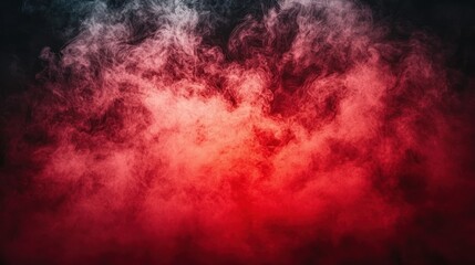 Red and dark smoke background