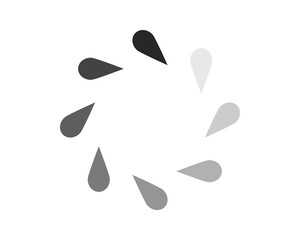 Loading bar status icon. Vector illustration. Vector loaded icons. Download progress. Donload or Upload.