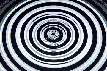 Obraz premium Abstract Scientific Water Wave Pattern