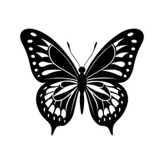 Butterfly Silhouette vector illustration