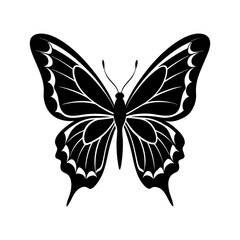 Butterfly Silhouette vector illustration