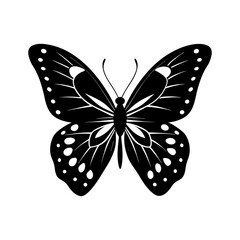 Butterfly Silhouette vector illustration