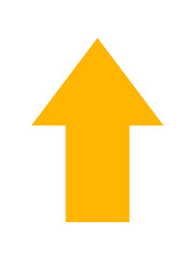 yellow and red arrow