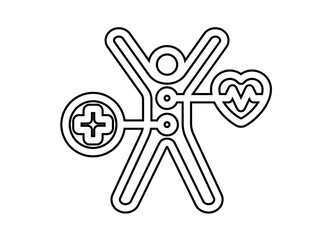 Obraz premium MEDICAL CHECKUP - Health Check Up Icon