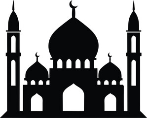taj mahal vector illustration