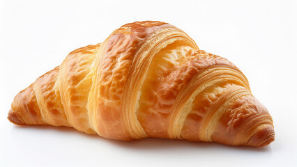 croissant isolated on white background