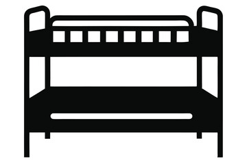 bunk-bed-silhuette-vector-art-illustriton-white-ba.eps