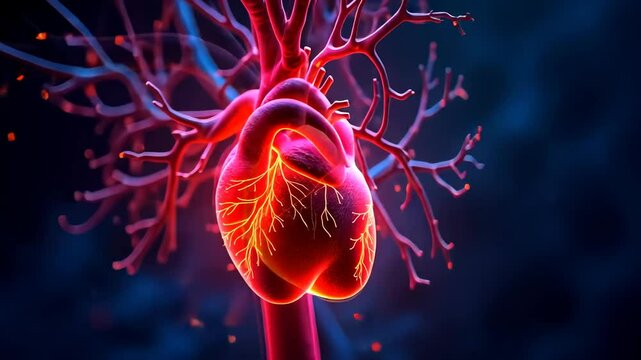 Vascular, Heart structure, Vein texture. Circulatory health. Capillaries constrict under low pressure. Vein elasticity enhances oxygen delivery. Cardiovascular efficiency supports organ function.