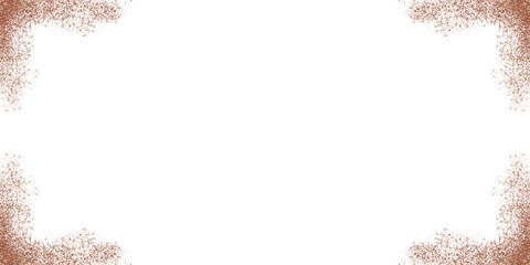 christmas tree border frame