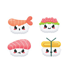 Set Sushi Cute