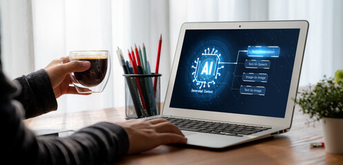 Generative AI virtual assistant tools for prompt engineer and user for ease of engage artificial...