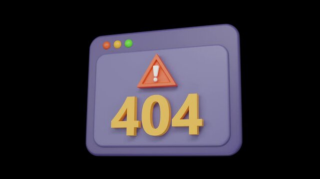3D icon of a cyber security concept alpha loop