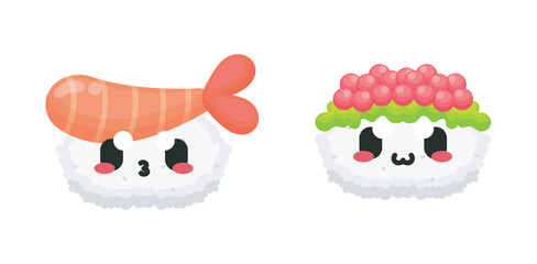 Set Sushi Cute