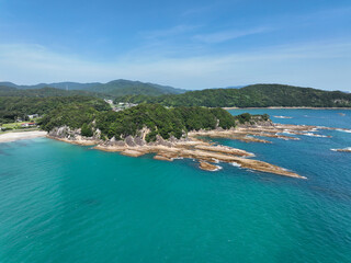 Fototapeta premium 高知県土佐清水市 桜浜の風景