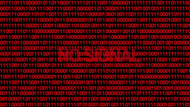 Binary code 1s (ones) and 0s (zeroes) wallpaper animated motion background