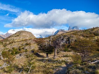 beautiful amazing patagonia nature in south america