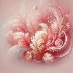 Soft Pink rosy tender texture