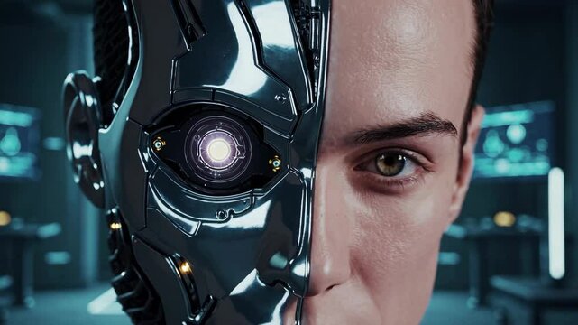 Humanai synthesis: futuristic cybernetic interaction and symbiosis revealed