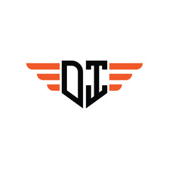 Elegant Art Deco Geometric Border Logo with Letter Monogram