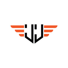 Obraz premium Elegant Art Deco Geometric Border Logo with Letter Monogram