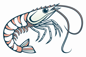 Fototapeta premium vector illustration of a fish