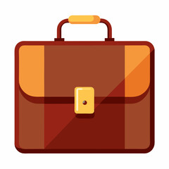 Businessman Climbing Stairs With Briefcase Illustration Black And White Vector Graphic