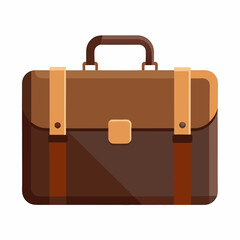 Vector Art Businessman With Empty Suitcase Symbolizing Opportunity Or Departure